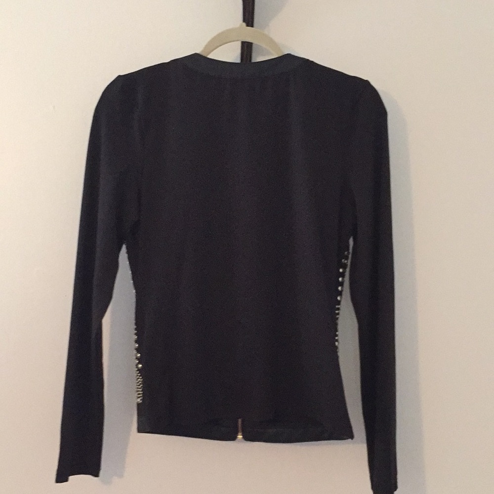 Carmin Solid Studded Jacket - image 2